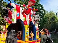 3D Cirkusz csúszdás légvár bérlés rendezvényre