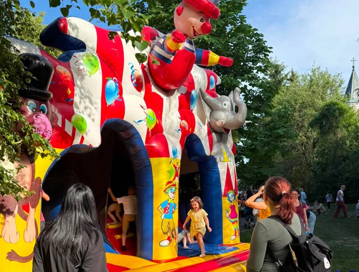 3D Cirkusz csúszdás légvár bérlés légvár és rendezvényjáték kínálatból